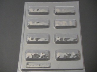 1204 Bar Plain Chocolate Candy Mold